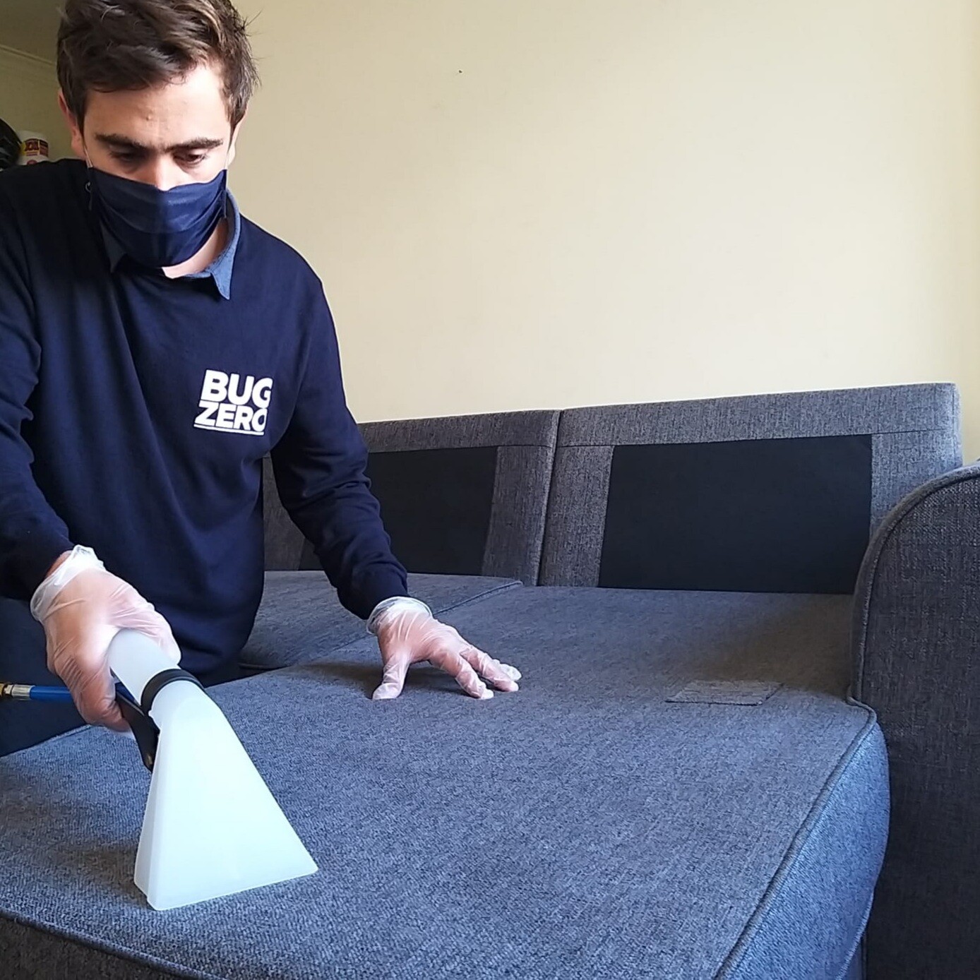 Limpeza de têxteis e impermeabilização